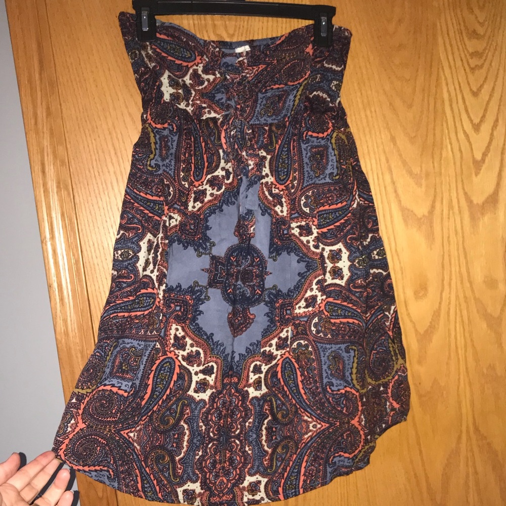 O’Neil strapless beach dress